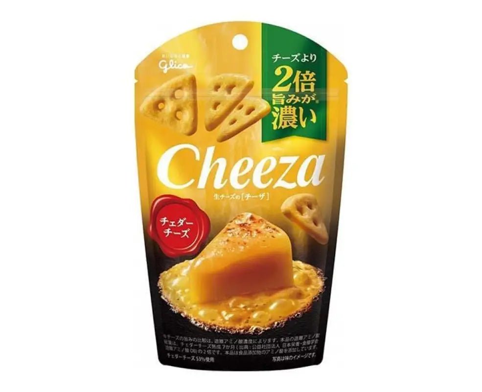 Glico Cheeza Snack: Cheddar Cheese