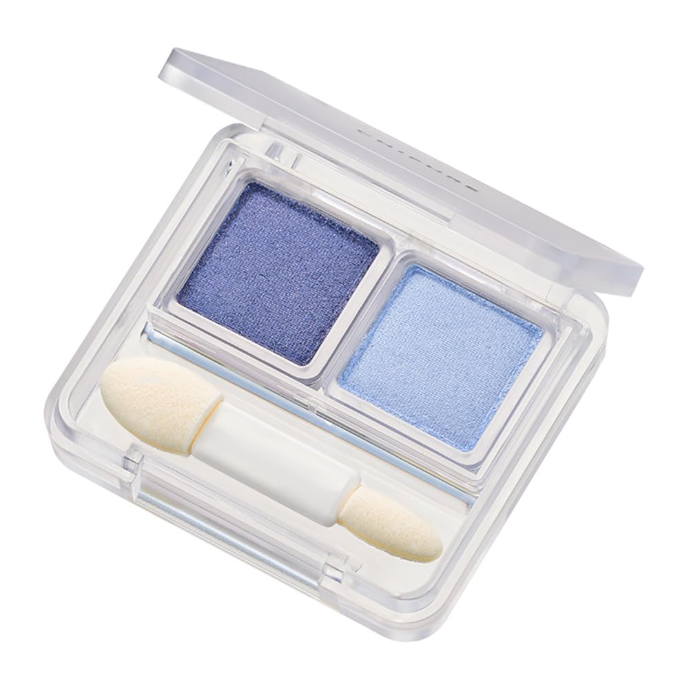 Chifure Twin Color Eyeshadow 93 Blue Blendable Long - lasting Eye Makeup