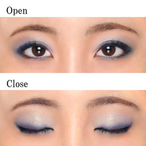 Chifure Twin Color Eyeshadow 93 Blue Blendable Long - lasting Eye Makeup