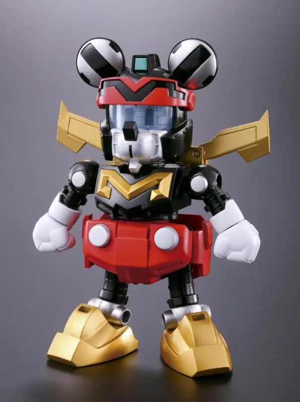220mm Chogokin Disney King Robo Mickey & Friends Action Figure, transforming robots, designed for Disney fans