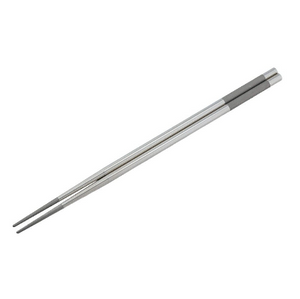 Shimomura Long Cooking Chopsticks 30cm, stainless steel material, perfect for safe cooking distance