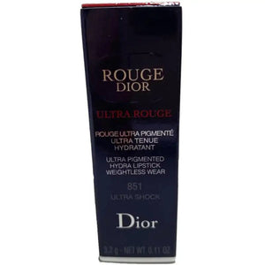 Christian Dior Ultra Rouge 851 Ultra Shock - Matte Lipstick Brands - Makeup Products