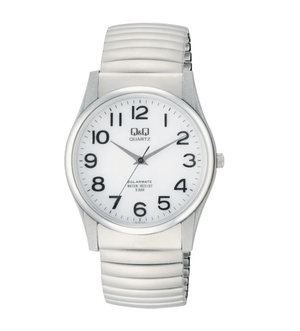 Citizen Q&Q H980 - 214 Men’s Watch, Metal Band, White