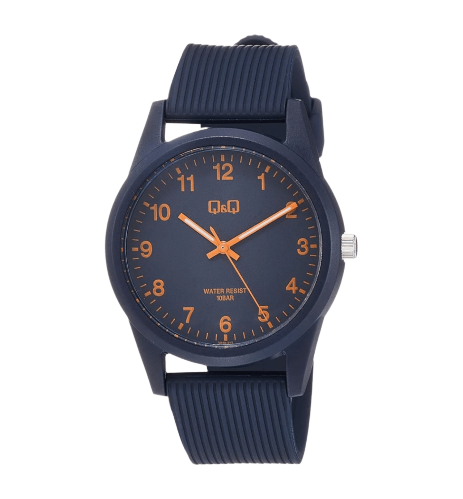 Citizen Q&Q Wristwatch, Analog, Urethane Strap, navy, Quartz Watch