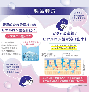 Clinilab Microneedle Patch 6pc Hyaluronic Acid