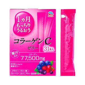 31 Sticks Earth 1 Month Motchiri Uruou Collagen C Jelly, collagen-rich, designed for daily beauty