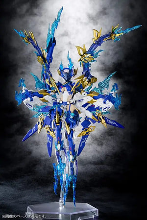 22cm Kotobukiya 1/1 Auv Susanowo Souen with flame effects, offering versatile posing for collectors