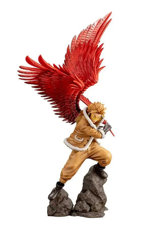KOTOBUKIYA Artfx J Hawks 1/8 Figure My Hero Academia, 42.5cm, dynamic pose, ideal for anime collectors