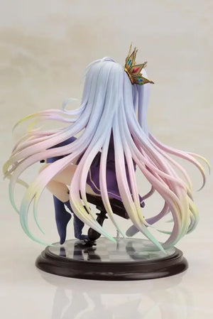 Kotobukiya Japan No Game No Life White 1/7 PVC Figure in 155mm, gold crown, perfect for No Game No Life fans