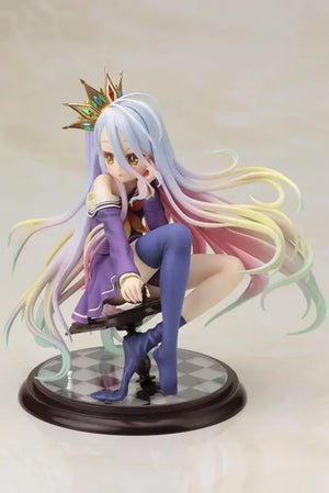 155mm Kotobukiya Japan No Game No Life White 1/7 PVC Figure with detailed accessories, offering premium craftsmanship