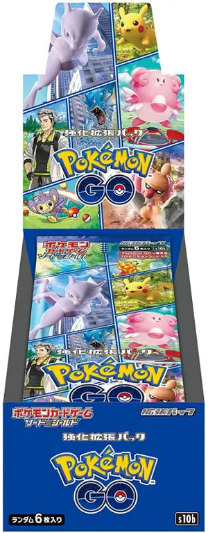 Pokémon Japanese Pokémon GO s10b Booster Box Sealed, 20 packs, authentic edition, ideal for collecting