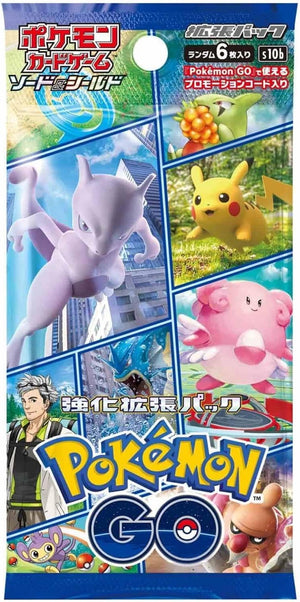 20-Pack Pokémon Japanese Pokémon GO s10b Booster Box Sealed, Japanese prints, designed for TCG enthusiasts