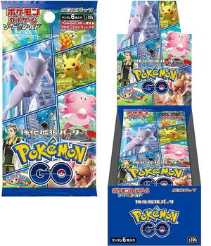 Pokémon Japanese Pokémon GO s10b Booster Box Sealed in factory seal, collaboration set, perfect for Pokémon GO fans