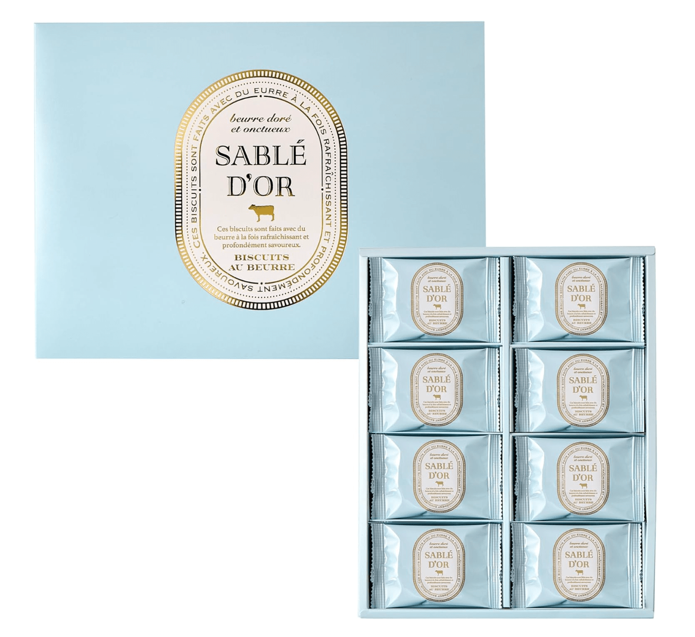 Subredor Butter Cookies 24 Count, soft butter flavor, ideal for everyday snacking