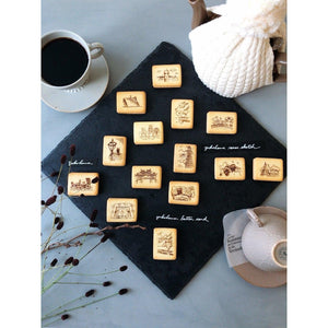 72g Takara Seika Yokohama Butter Cream Sandwich Biscuits with butter cream, offering gentle sweetness