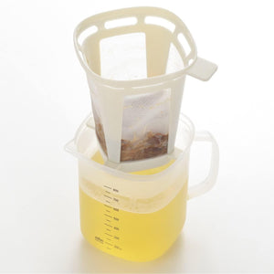 Akebono Dashi Pot RE-1510 with ergonomic handle and pour spout, perfect for Japanese cooking