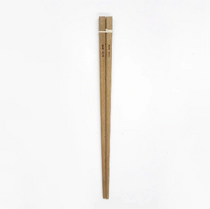 Kiya Wooden Antibacterial Long Cooking Chopsticks Square 30cm, perfect for frying and mixing dishes.