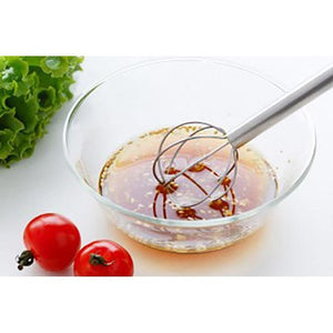UchiCook Measuring Miso Whisk Muddler & Handy Strainer Set, showcasing ergonomic handle and easy cleaning