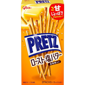 57g Glico Pretz Hokkaido Cultured Butter Biscuit Sticks with authentic Hokkaido cultured butter, offering a savory and creamy taste
