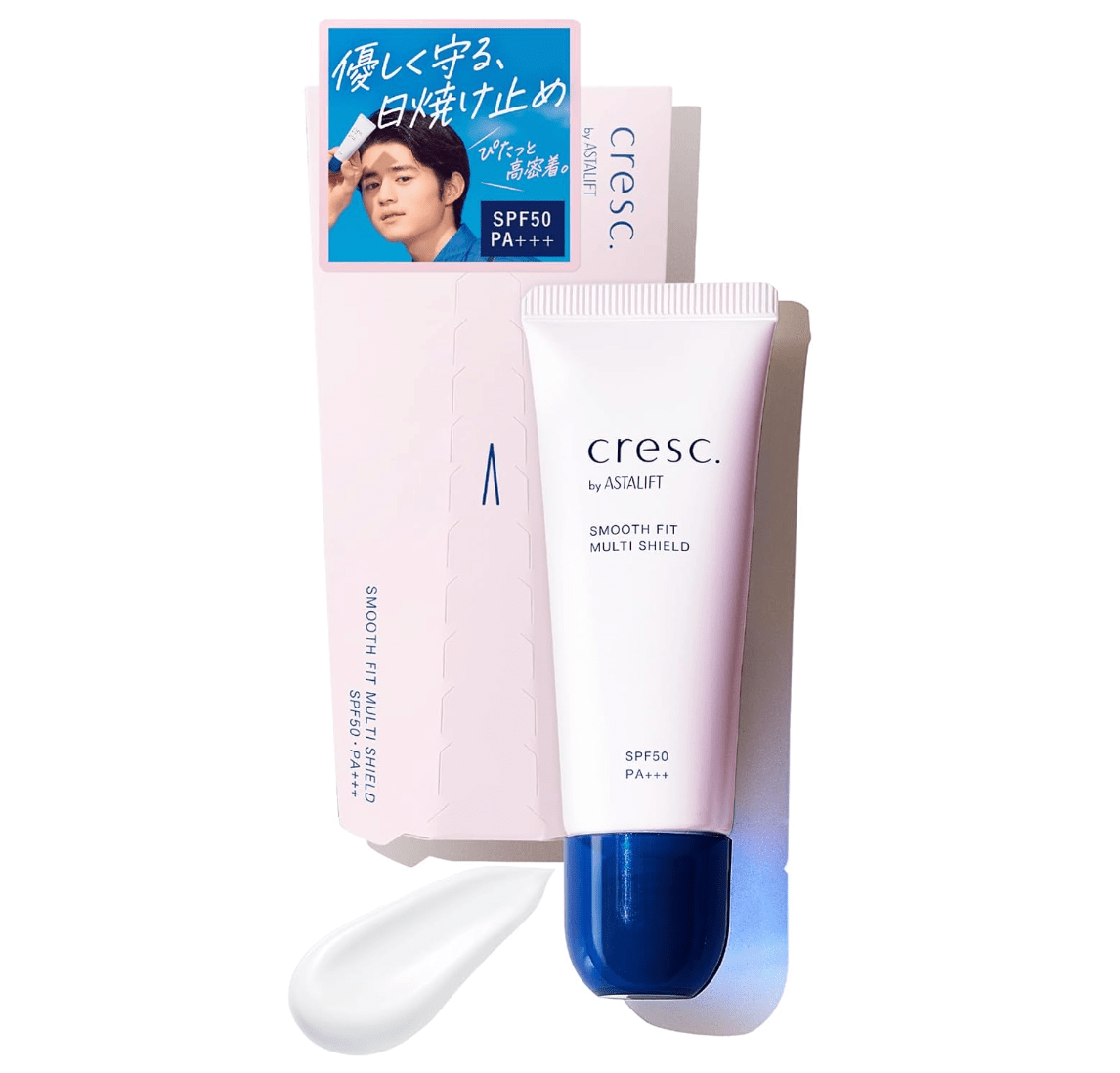 Cresque by Astalift Smooth Fit Multi - Shield UV Makeup Base Sunscreen Women's SPF 50 PA+++ (30g)