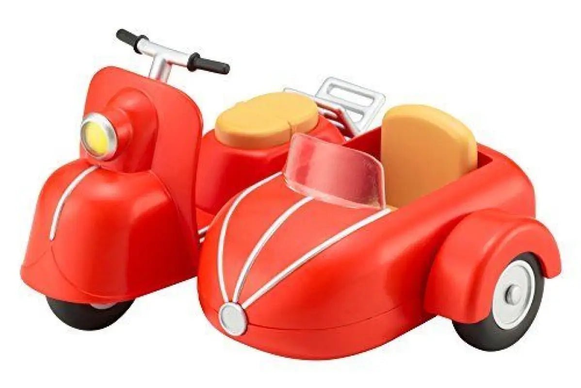 Cu - poche Extra Motorcycles & Sidecar Cherry Red Figure