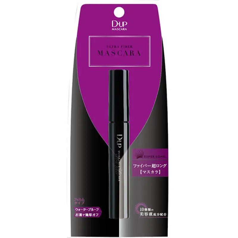 D - Up Ultra Fiber Mascara Black - Perfect Waterproof Mascara - Mascara For Makeup