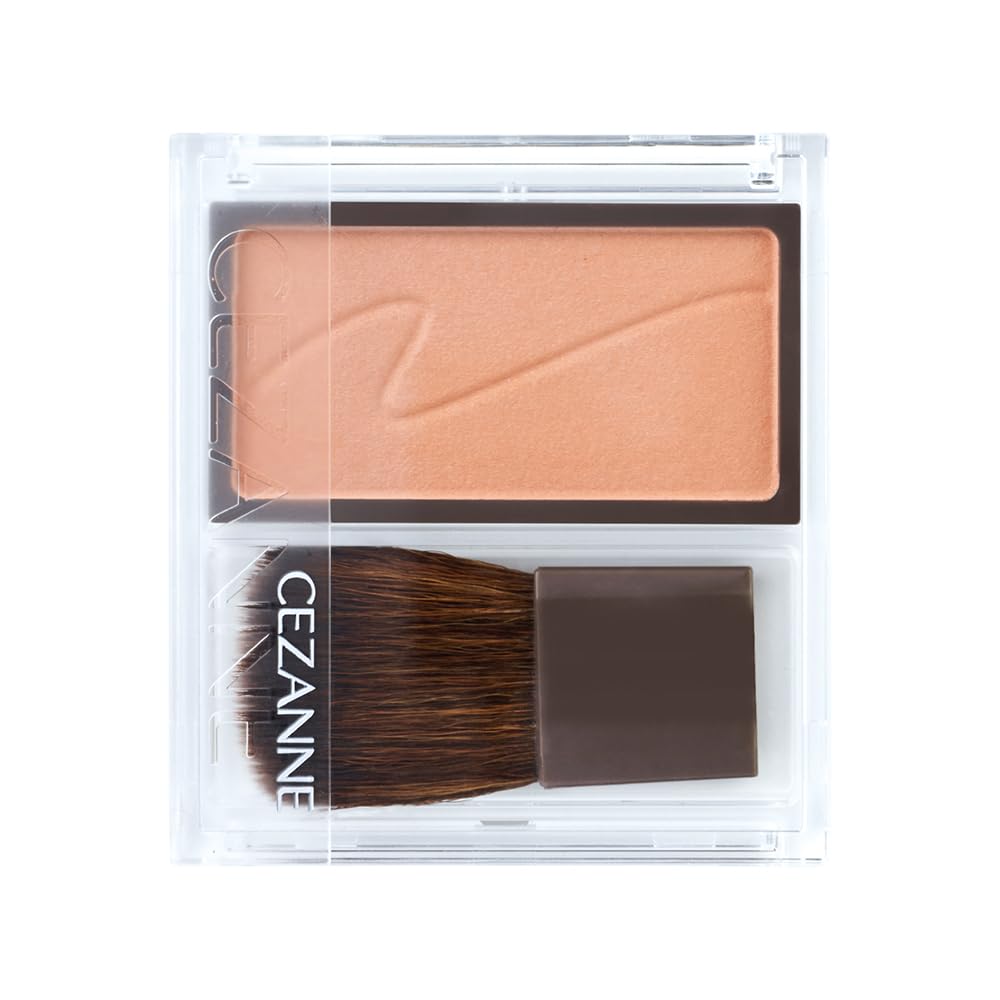 Cezanne Cheek Blush 05 Maple Apricot 2.2G Beige Apricot Blending Color
