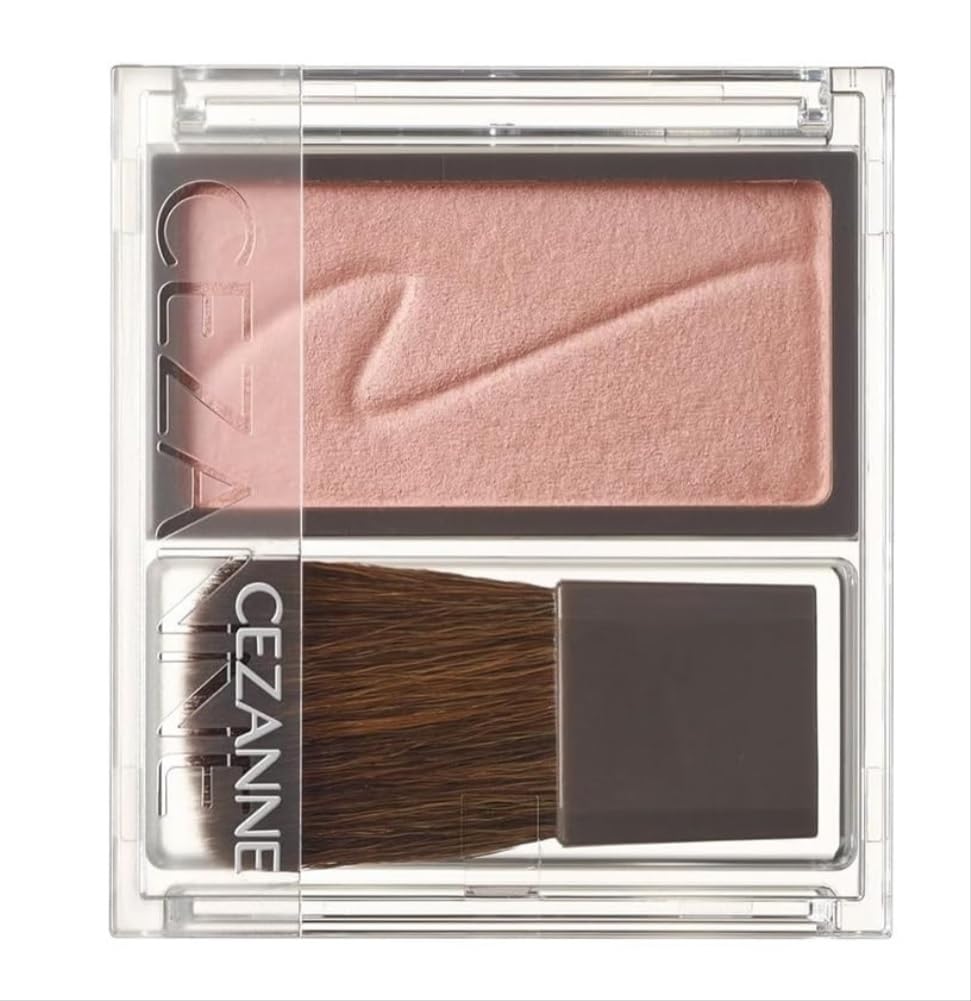 Cezanne Cheek Blush 01 Foggy Rose Pink 2.2G Color - Blending for Natural Glow