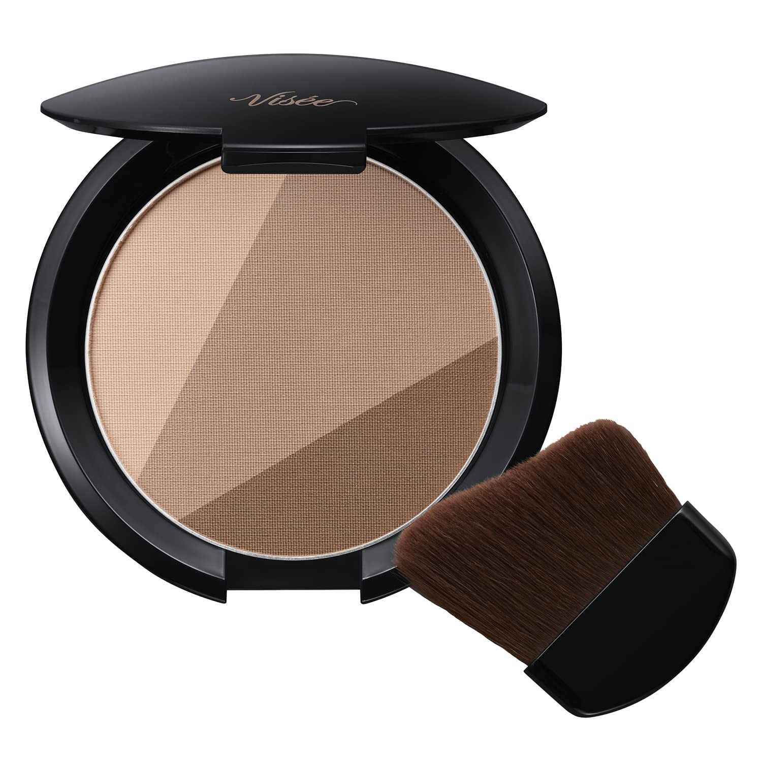 Visee Medium Brown Shade Trick BR300 Bronzer with Exclusive Brush 8.5g