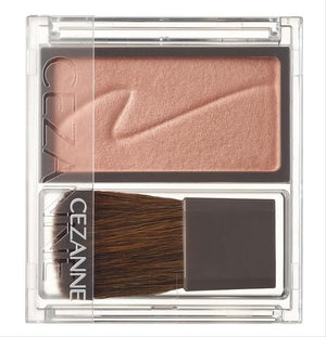Cezanne Cheek Blush 02 Cinnamon Brown 2.2G Blendable Brown for Natural Look