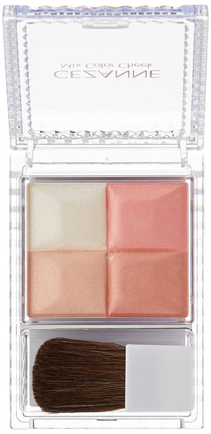Cezanne Mixed Color Cheek Orange 8.0g - Versatile Makeup Blush from Cezanne