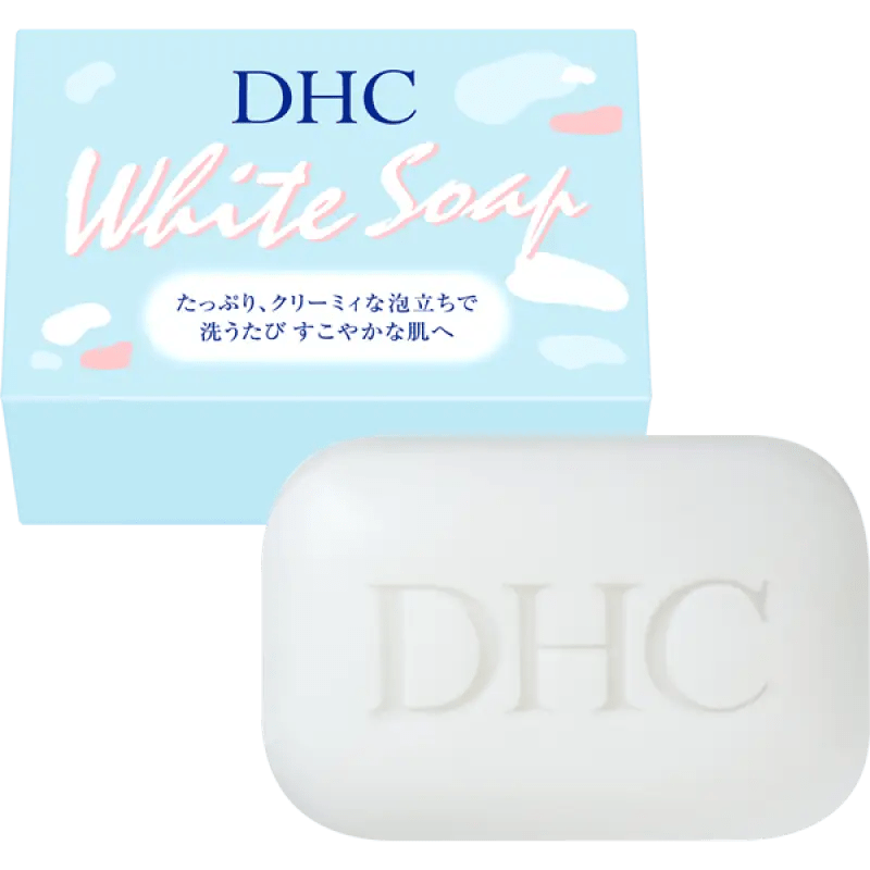 Dhc White Soap 105g - Japanese Natural Foaming Soap - Japanese Body Care Products