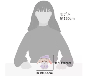 Disney Eeyore Plush Toy Urupocha Fruit Latte Color