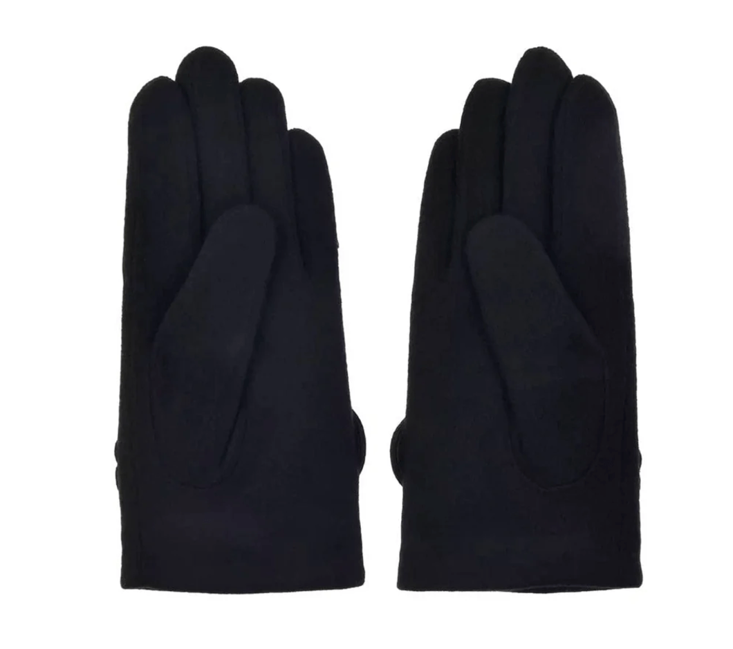 Disney Mickey & Minnie Winter Gloves Black: A Warm Embrace of Magic and Style