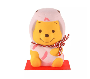 Disney Winnie the Pooh Figurine Pink New Year 2025