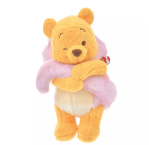 Disney Winnie the Pooh Plush Keychain New Year 2025 Pink