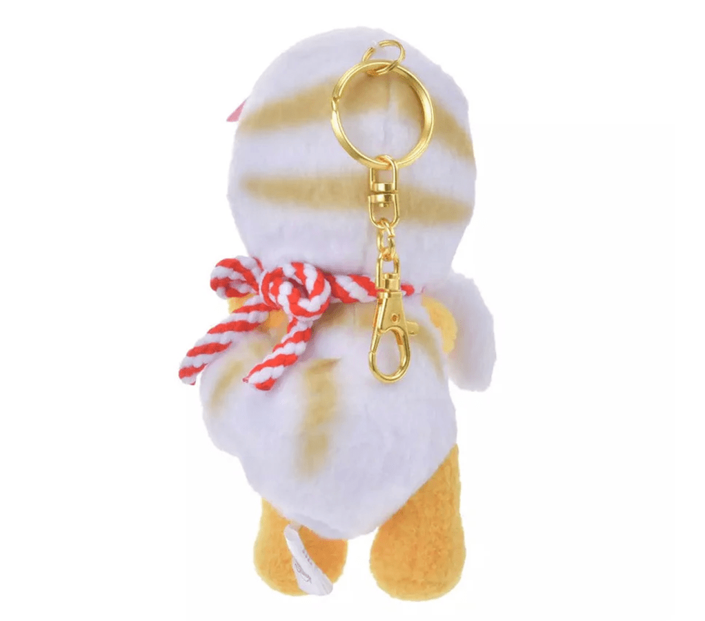 Disney Winnie the Pooh Plush Keychain New Year 2025 White