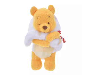 Disney Winnie the Pooh Plush Keychain New Year 2025 White