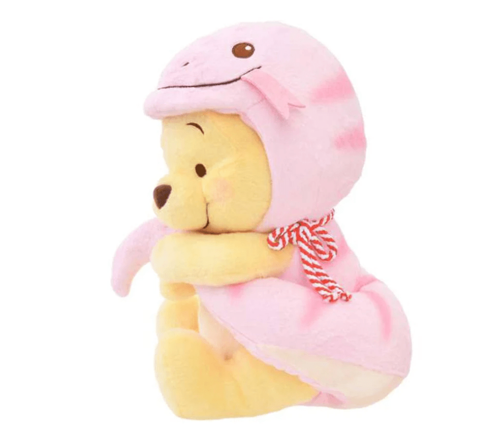 Disney Winnie the Pooh Plush Toy Medium New Year 2025