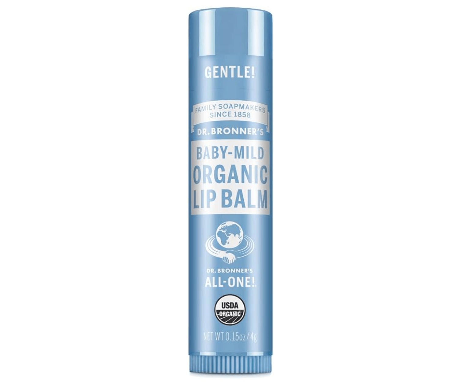 Dr. Bronner's Organic Lip Balm, BA (Baby Mild)