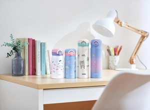 Thermos JNR-503G NPL Vacuum Insulated Portable Mug (500ml), Night Purple - YOYO JAPAN