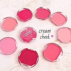 Canmake Cream Cheek 14 - Apple Cream Red Lightweight 2.3G Makeup Blush