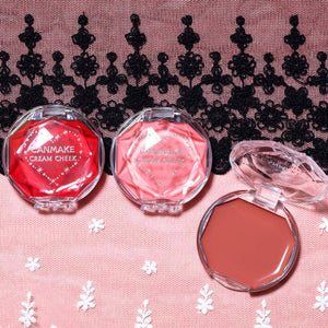 Canmake Cream Cheek 14 - Apple Cream Red Lightweight 2.3G Makeup Blush