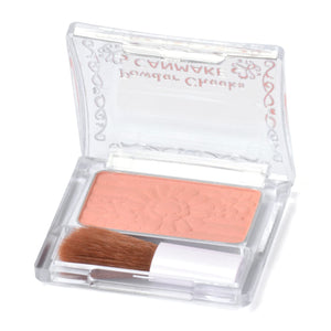 Canmake Powder Cheeks PW43 Coral Hologram - 4G Compact Blush