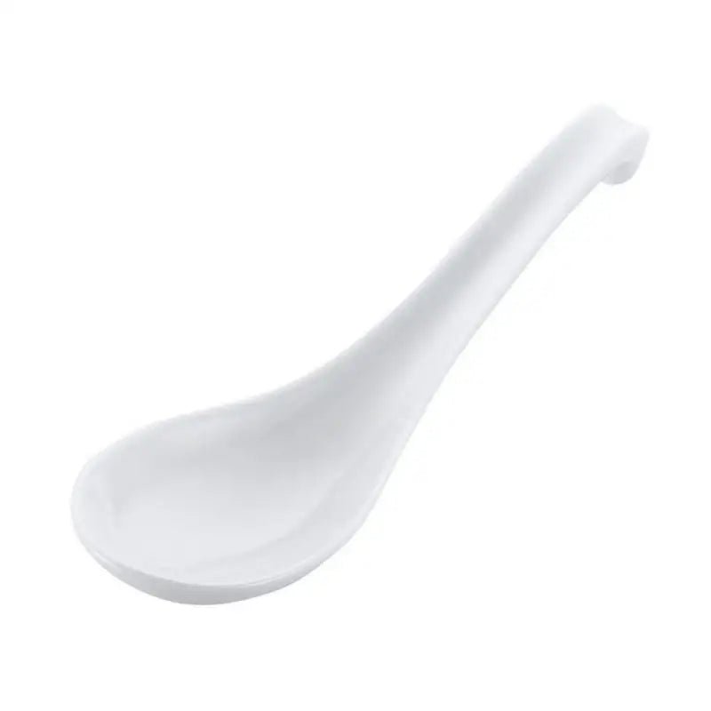 Ebm Japan Porcelain Ramen Soup Renge Spoon 17.6Cm
