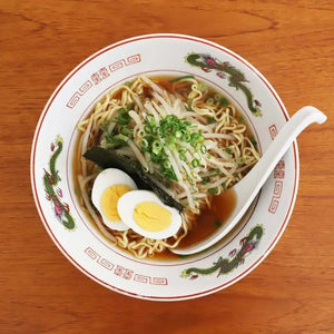 Ebm Japan Porcelain Ramen Soup Renge Spoon 17.6Cm