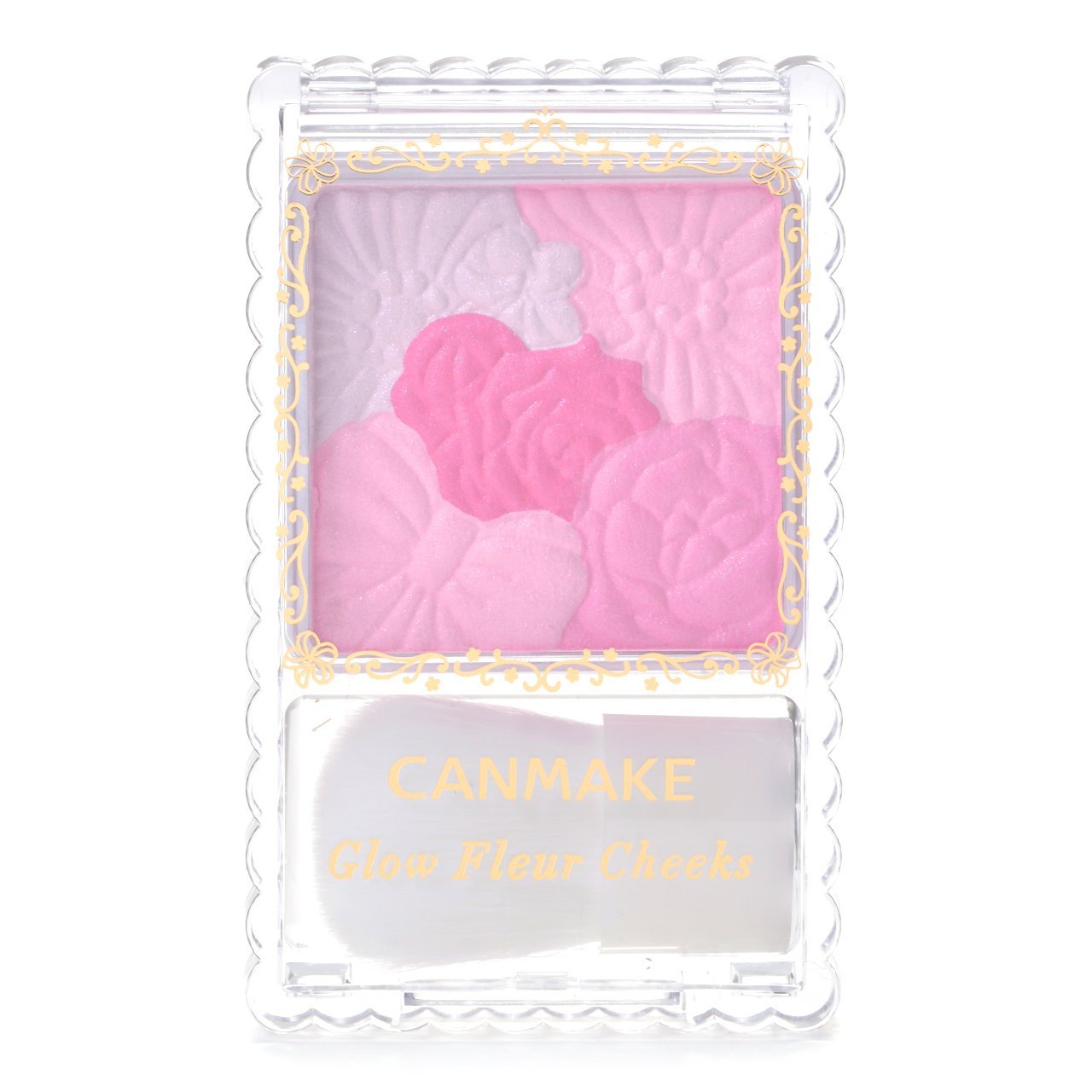 Canmake Glow Fleur Cheeks 08 Fuchsia Berry Fleur Shade 6.3G Compact