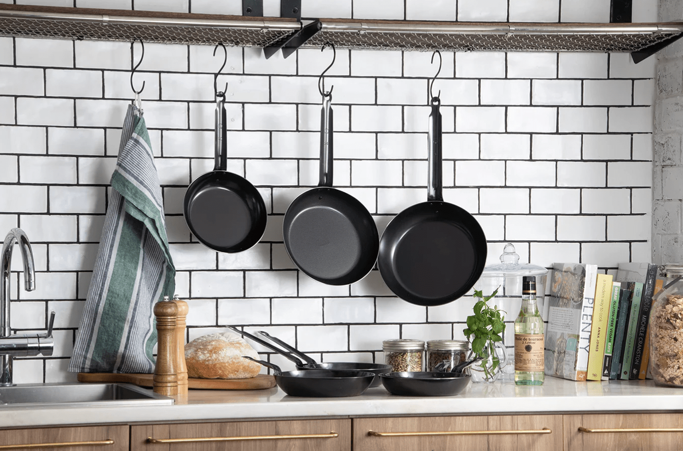 Endo Shoji Tkg 26Cm Iron Frying Pan High Heat Retention IH Compatible