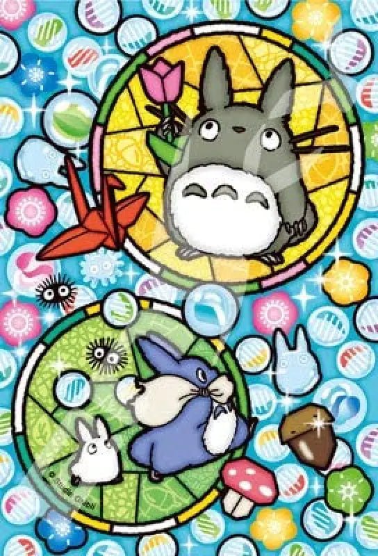 Ensky 126 - piece Jigsaw Puzzle My Neighbor Marbles Totoro Art Crystal Jigsaw