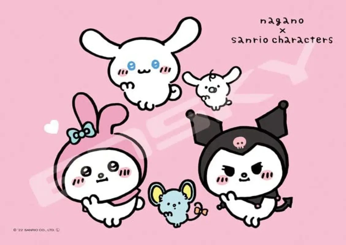 ENSKY 208 - 085 Jigsaw Puzzle Nagano X Sanrio Characters My Melody Kuromi Cinnamoroll 208 Pieces